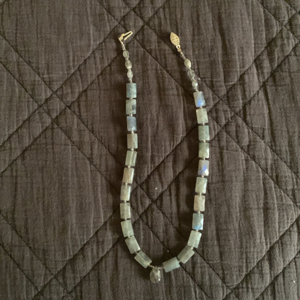 16” Labradorite Necklace 16”  with Sterling Silver clasp. Amazing!